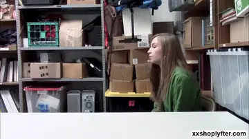 Shoplifter kneels and suck Officers dick-63853625 new